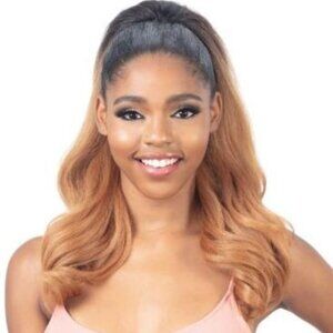 FreeTress Equal Drawstring Ponytail: Natural Bouncy Curls (Color: OT27)